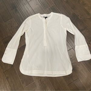 COPY - J. Crew White Long Sleeve Blouse size 4